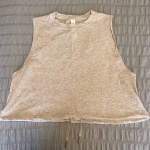 Lululemon Cropped Workout Tank